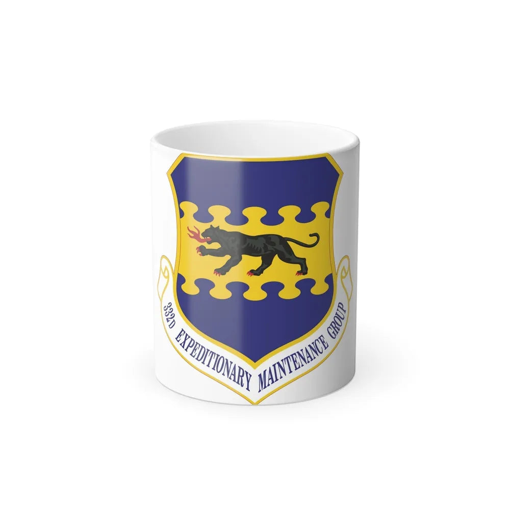 332d Expeditionary Maintenance Group (U.S. Air Force) Color Changing Coffee Mug-11oz-Go Mug Yourself
