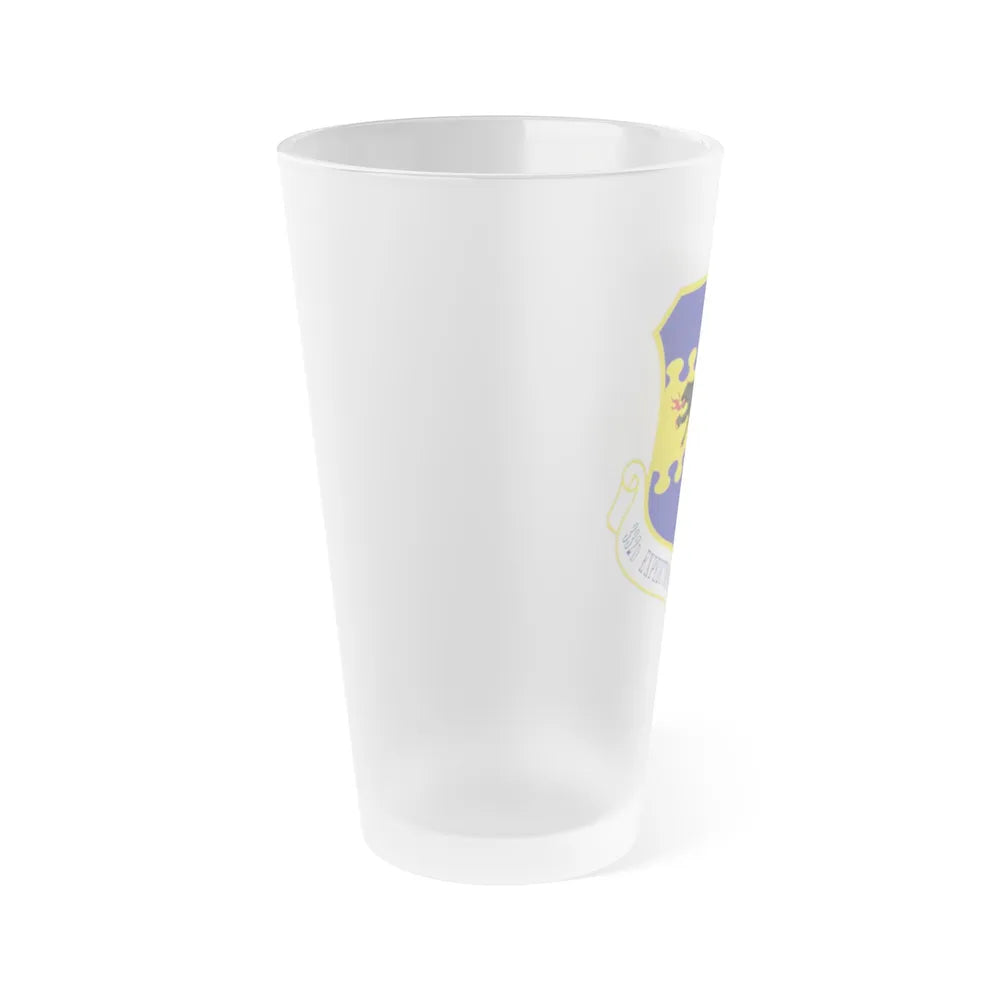 332d Expeditionary Maintenance Group (U.S. Air Force) Frosted Pint Glass 16oz-Go Mug Yourself