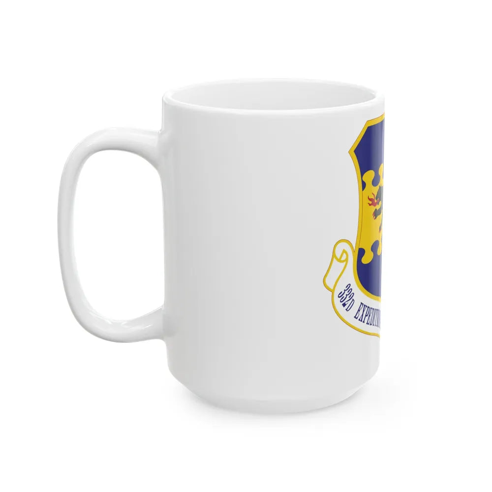 332d Expeditionary Maintenance Group (U.S. Air Force) White Coffee Mug-Go Mug Yourself