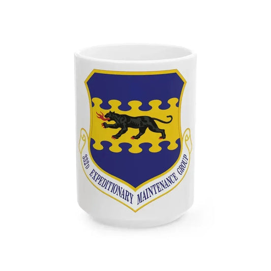 332d Expeditionary Maintenance Group (U.S. Air Force) White Coffee Mug 15oz - Go Mug Yourself