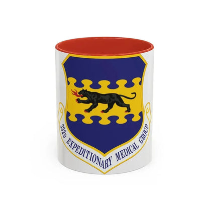 332d Expeditionary Medical Group (U.S. Air Force) Accent Coffee Mug 11oz Red - Go Mug Yourself