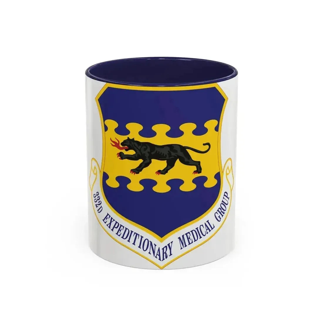 332d Expeditionary Medical Group (U.S. Air Force) Accent Coffee Mug - Go Mug Yourself