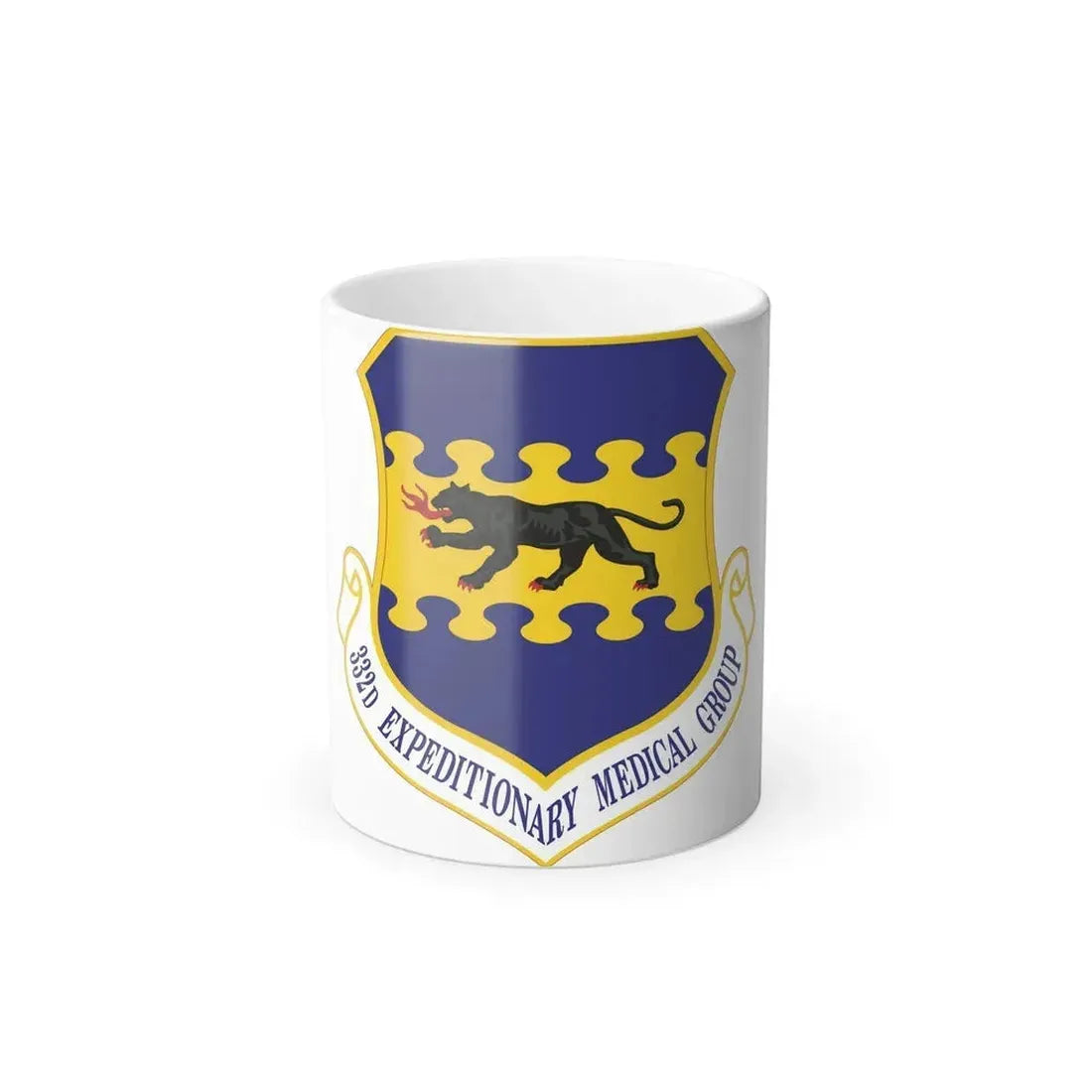 332d Expeditionary Medical Group (U.S. Air Force) Color Changing Coffee Mug 11oz - Go Mug Yourself
