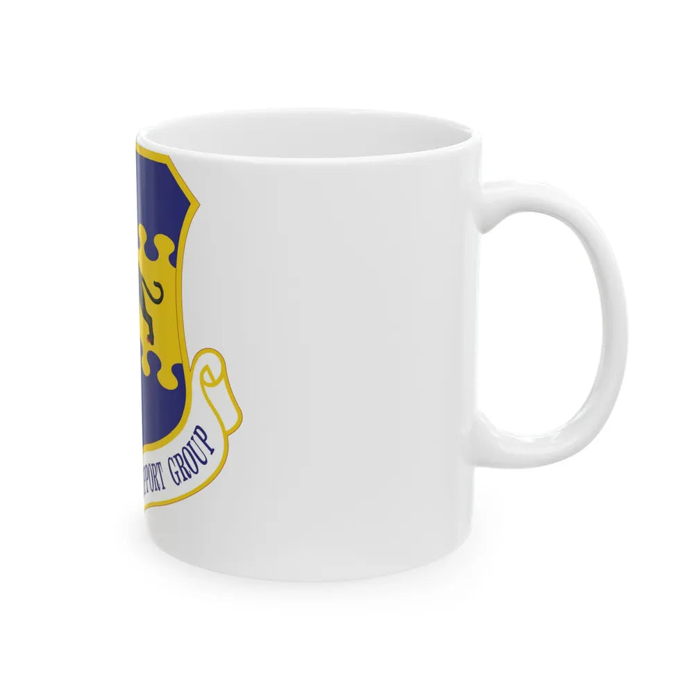 332d Expeditionary Mission Support Group (U.S. Air Force) White Coffee Mug-Go Mug Yourself