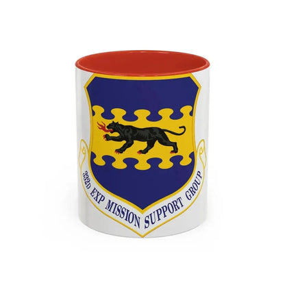 332d Expeditionary Mission Support Group (U.S. Air Force) Accent Coffee Mug 11oz Red - Go Mug Yourself