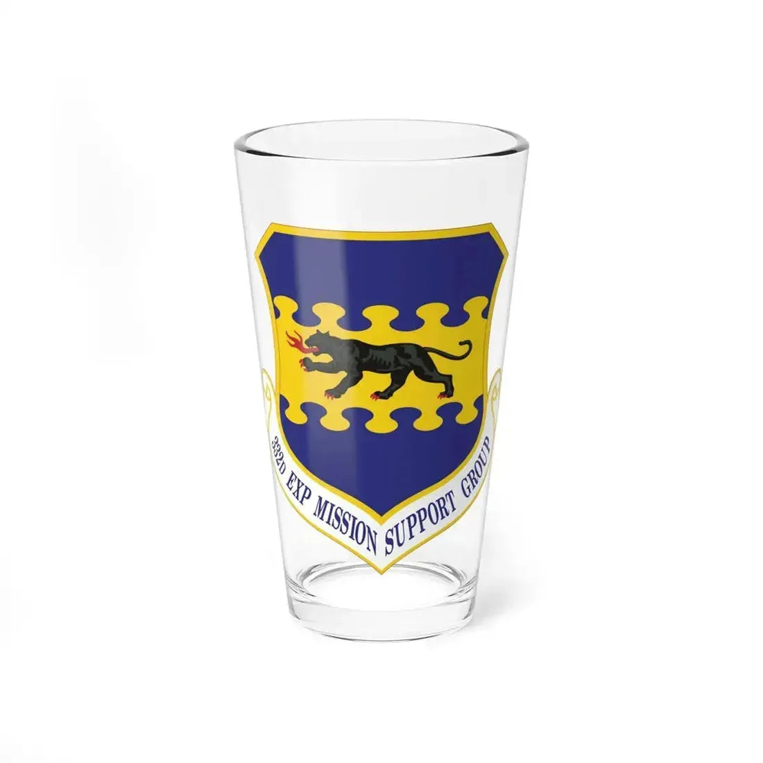332d Expeditionary Mission Support Group (U.S. Air Force) Pint Glass 16oz 16oz - Go Mug Yourself