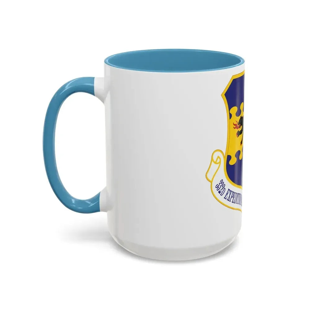 332d Expeditionary Operations Group (U.S. Air Force) Accent Coffee Mug - Go Mug Yourself