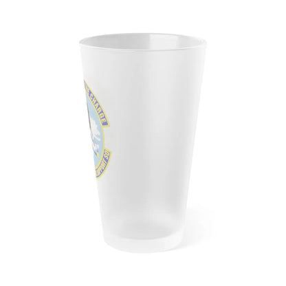 332d Expeditionary Operations Support Squadron (U.S. Air Force) Frosted Pint Glass 16oz-Go Mug Yourself