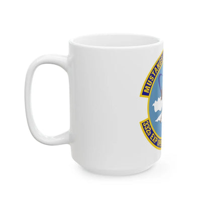 332d Expeditionary Operations Support Squadron (U.S. Air Force) White Coffee Mug-Go Mug Yourself