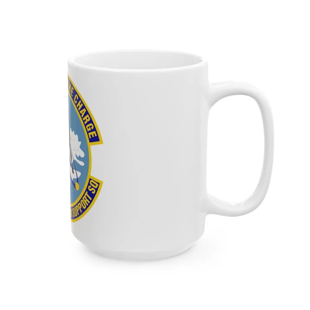 332d Expeditionary Operations Support Squadron (U.S. Air Force) White Coffee Mug-Go Mug Yourself