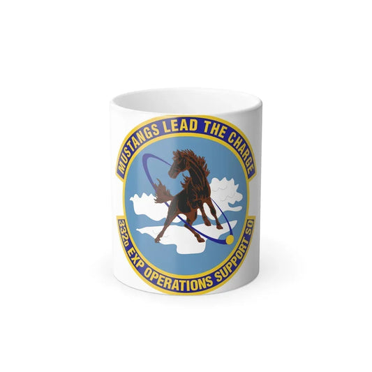 332d Expeditionary Operations Support Squadron (U.S. Air Force) Color Changing Coffee Mug 11oz - Go Mug Yourself