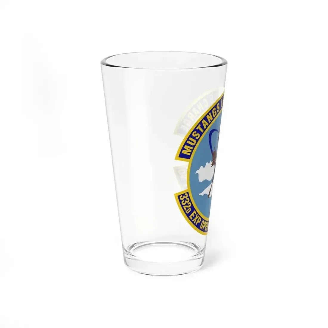 332d Expeditionary Operations Support Squadron (U.S. Air Force) Pint Glass 16oz - Go Mug Yourself