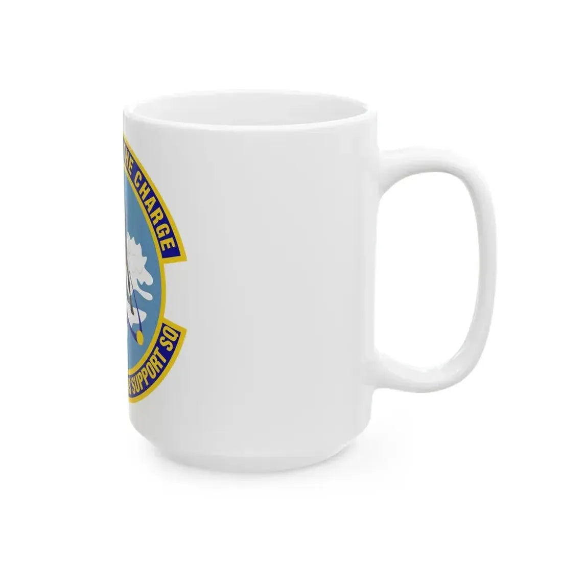 332d Expeditionary Operations Support Squadron (U.S. Air Force) White Coffee Mug - Go Mug Yourself