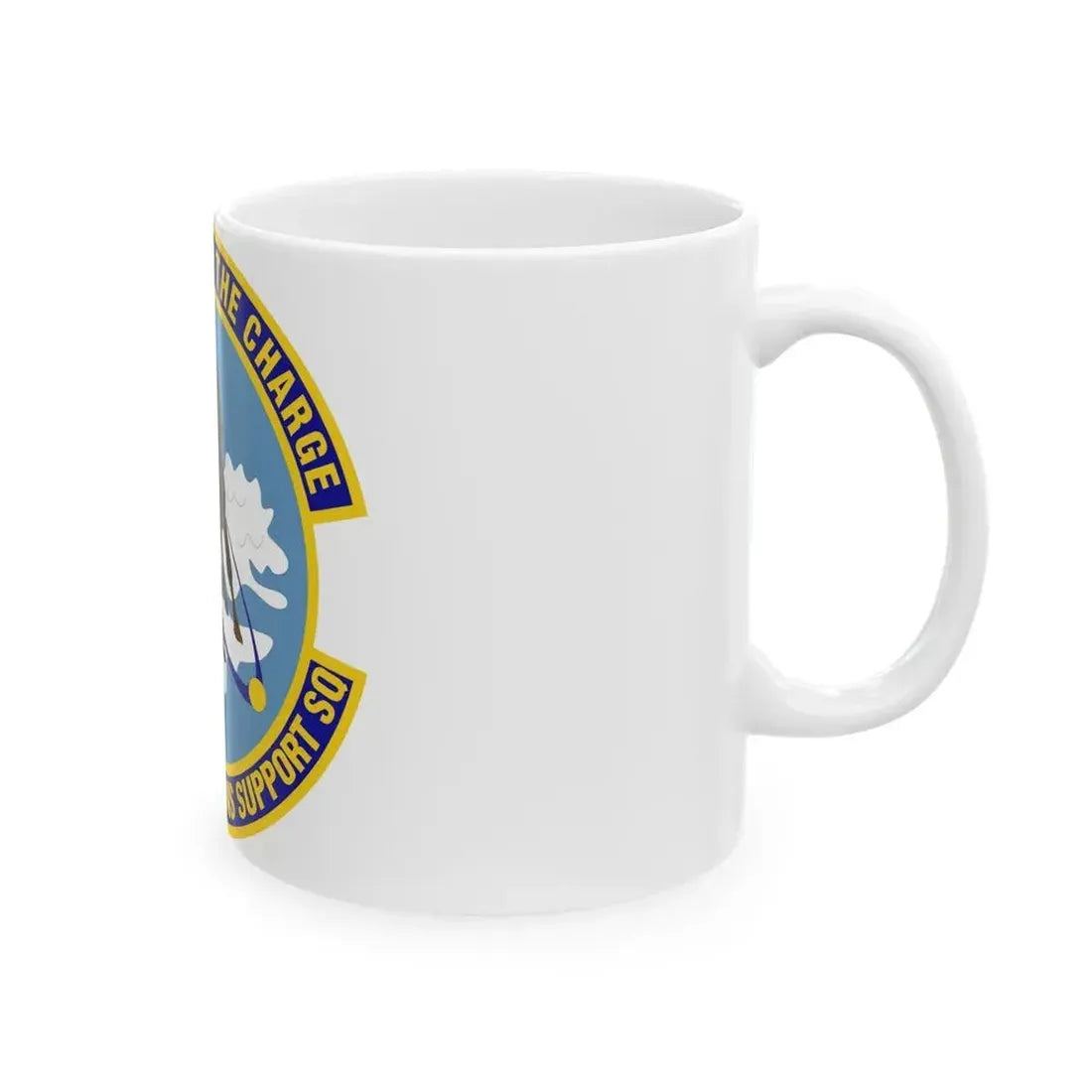 332d Expeditionary Operations Support Squadron (U.S. Air Force) White Coffee Mug - Go Mug Yourself