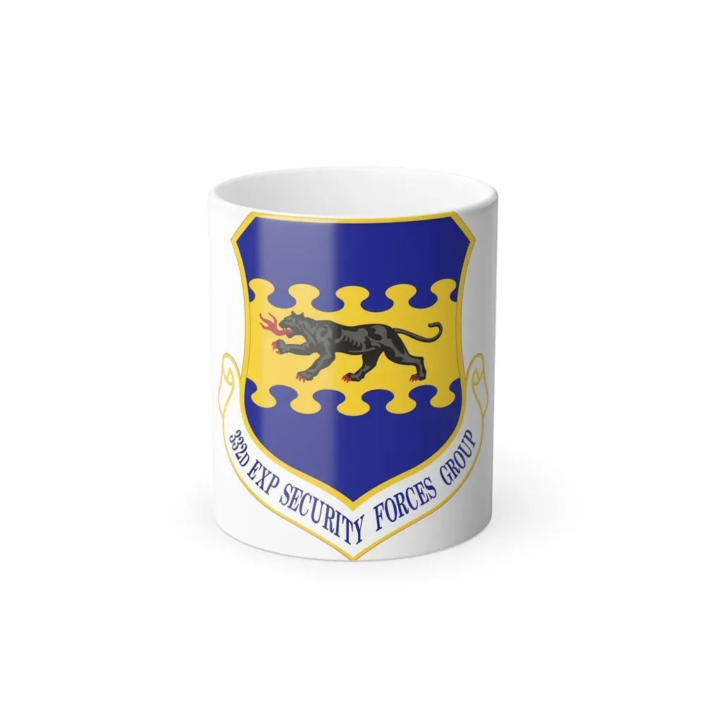 332d Expeditionary Security Forces Group (U.S. Air Force) Color Changing Coffee Mug 11oz - Go Mug Yourself