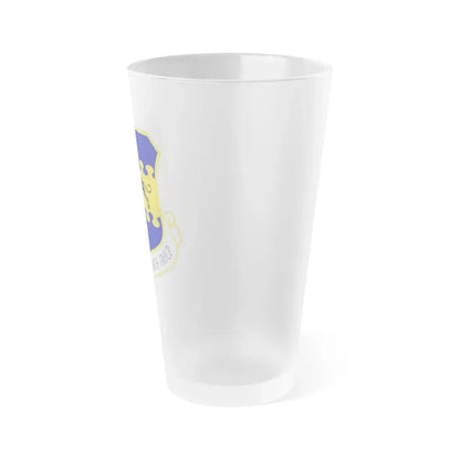 332d Expeditionary Security Forces Group (U.S. Air Force) Frosted Pint Glass 16oz - Go Mug Yourself