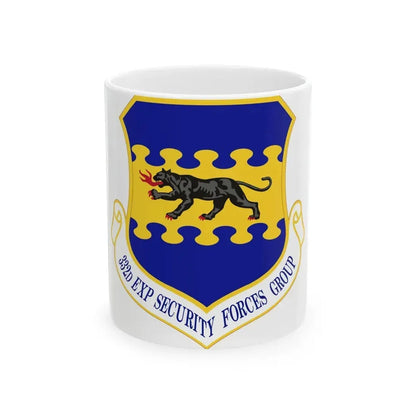 332d Expeditionary Security Forces Group (U.S. Air Force) White Coffee Mug 11oz - Go Mug Yourself