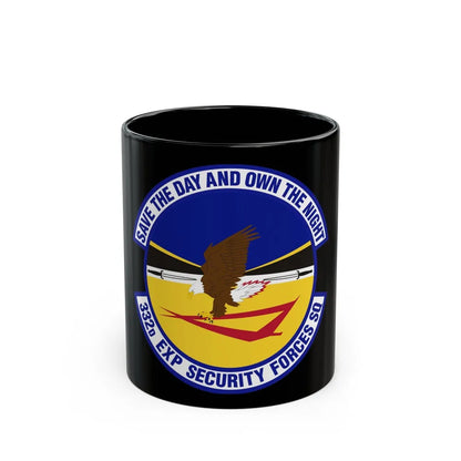 332d Expeditionary Security Forces Squadron (U.S. Air Force) Black Coffee Mug-11oz-Go Mug Yourself