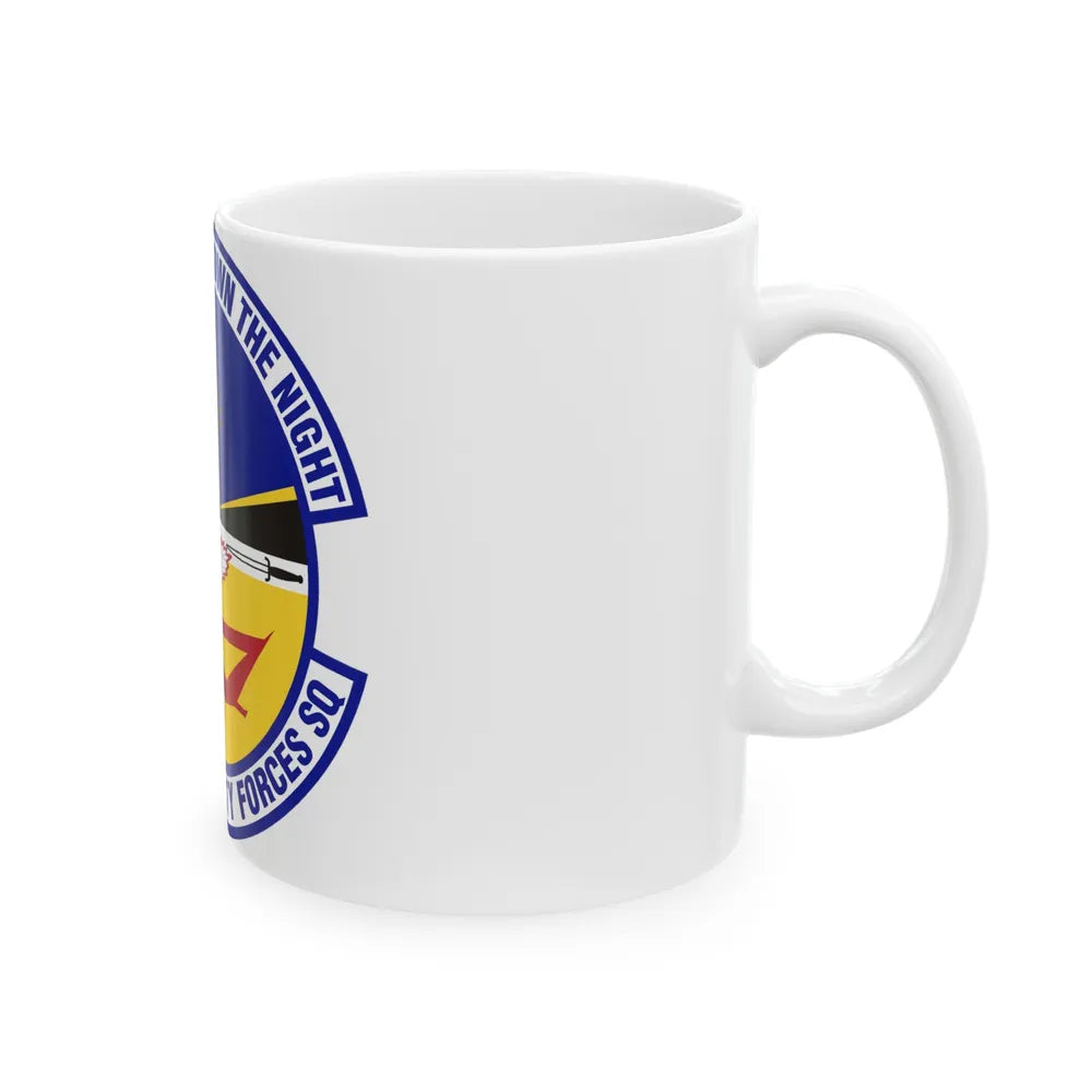 332d Expeditionary Security Forces Squadron (U.S. Air Force) White Coffee Mug-Go Mug Yourself