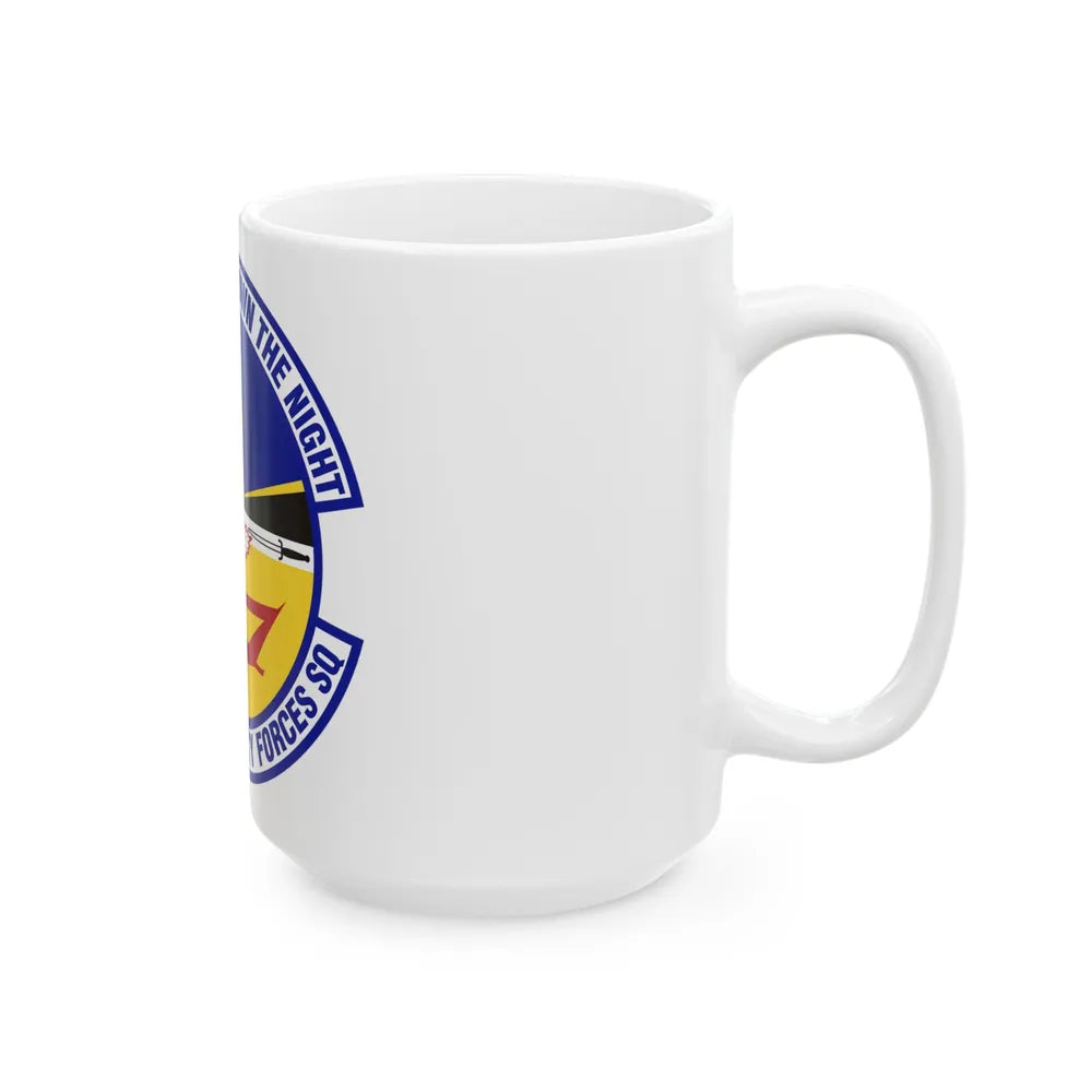 332d Expeditionary Security Forces Squadron (U.S. Air Force) White Coffee Mug-Go Mug Yourself