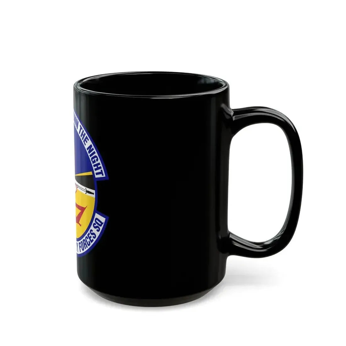 332d Expeditionary Security Forces Squadron (U.S. Air Force) Black Coffee Mug - Go Mug Yourself