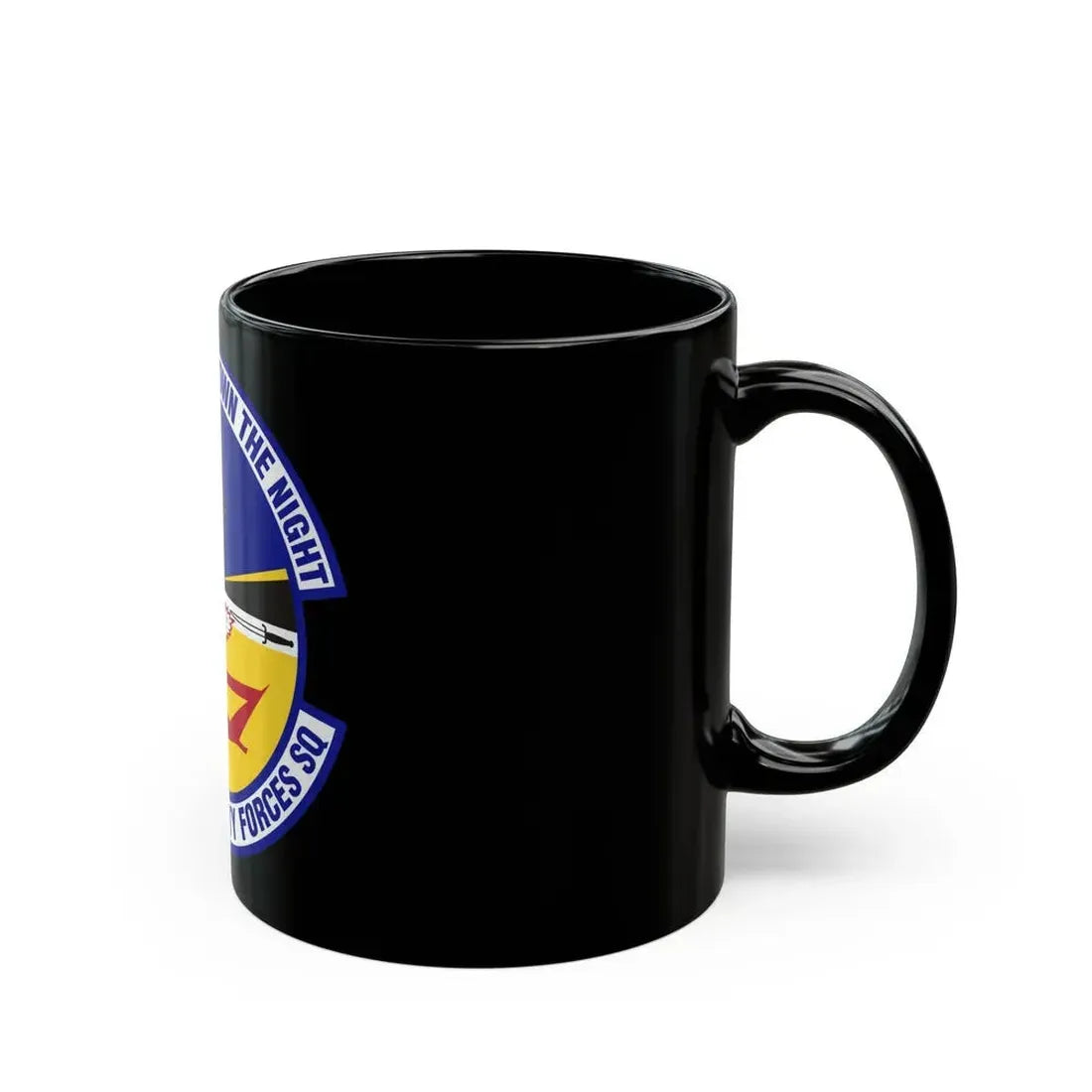 332d Expeditionary Security Forces Squadron (U.S. Air Force) Black Coffee Mug - Go Mug Yourself