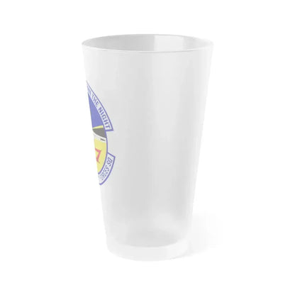 332d Expeditionary Security Forces Squadron (U.S. Air Force) Frosted Pint Glass 16oz - Go Mug Yourself