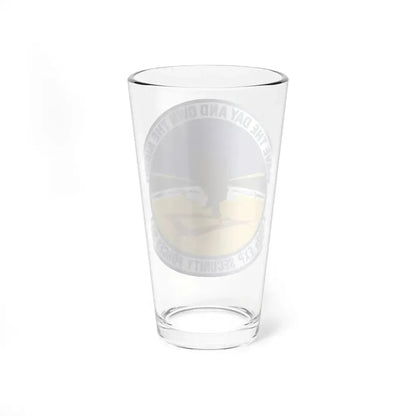 332d Expeditionary Security Forces Squadron (U.S. Air Force) Pint Glass 16oz - Go Mug Yourself