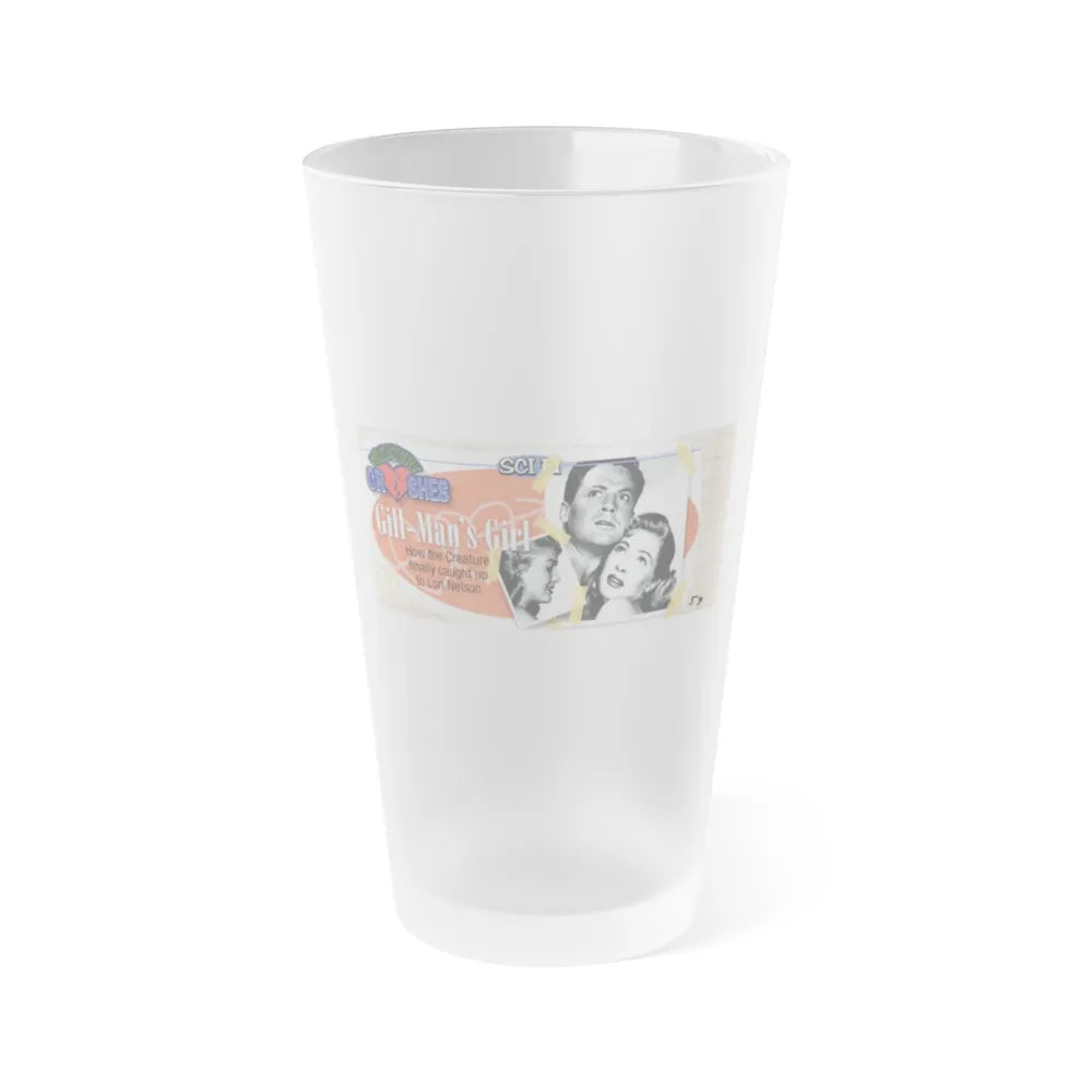 Lori Nelson #53 - Printed & Scanned (Vintage Female Icon) Frosted Pint 16oz-16oz-Frosted-Go Mug Yourself