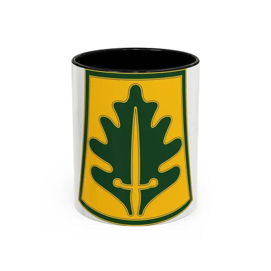 333 Military Police Brigade (U.S. Army) Accent Coffee Mug 11oz Black - Go Mug Yourself