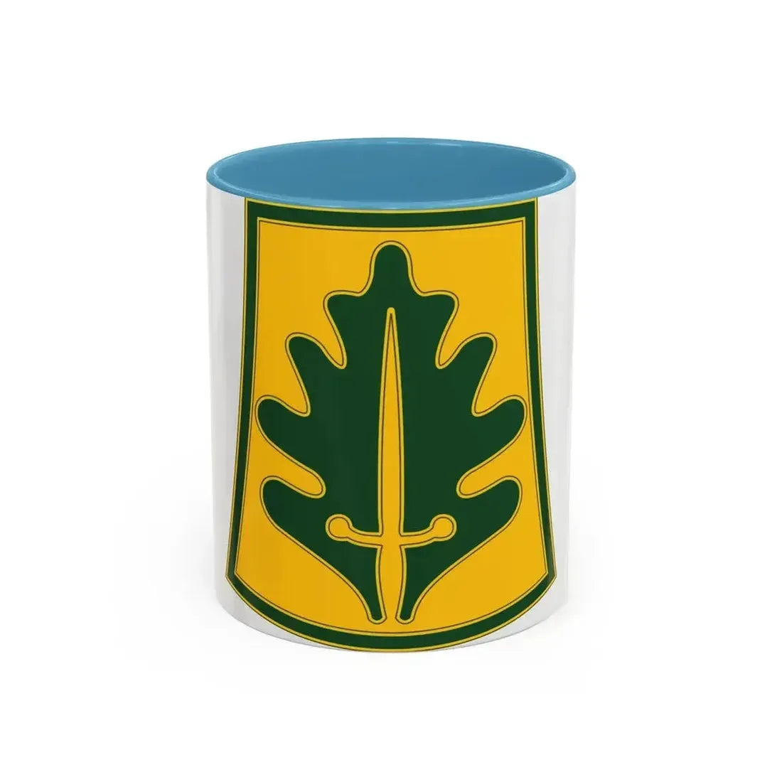 333 Military Police Brigade (U.S. Army) Accent Coffee Mug 11oz Light Blue - Go Mug Yourself
