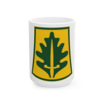 333 Military Police Brigade (U.S. Army) White Coffee Mug 15oz - Go Mug Yourself