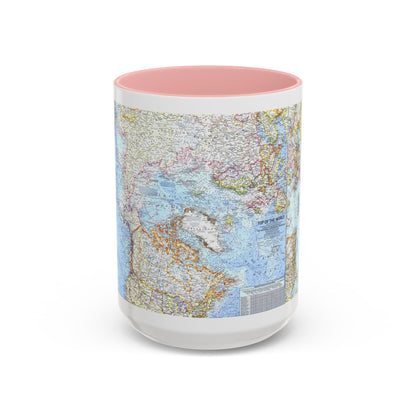 Top Of The World (1965) (Map) Accent Coffee Mug