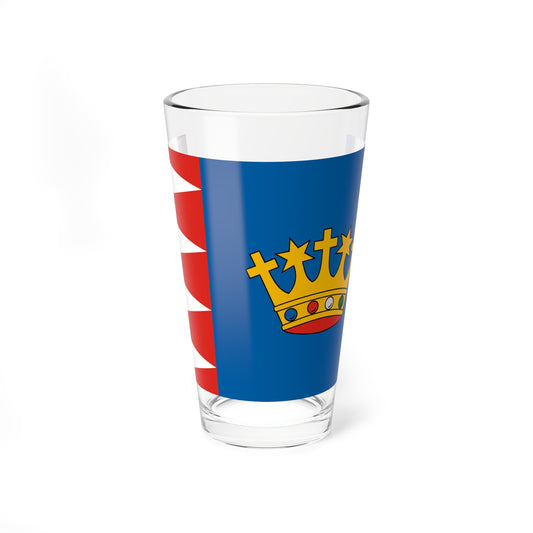 Flag of Gyula 1941 (Hungary) Pint Glass 16oz