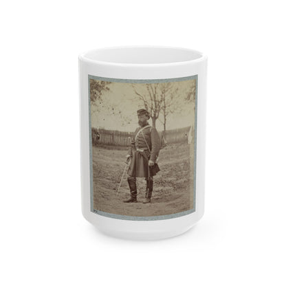 7th New York State Militia, Camp Cameron, D.C., 1861. (U.S. Civil War) White Coffee Mug