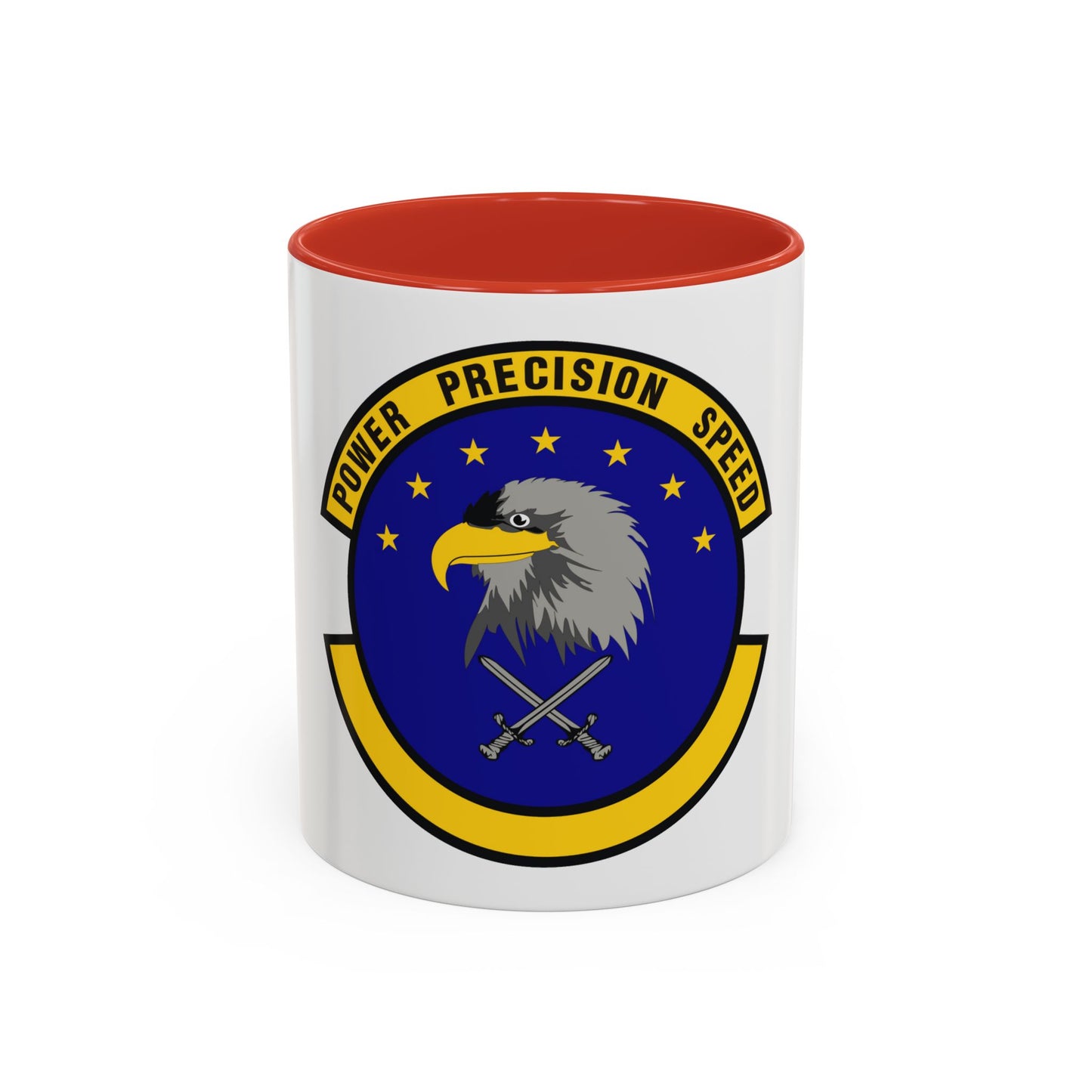 580 Software Engineering Squadron AFMC (U.S. Air Force) Accent Coffee Mug