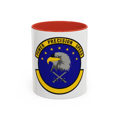 580 Software Engineering Squadron AFMC (U.S. Air Force) Accent Coffee Mug