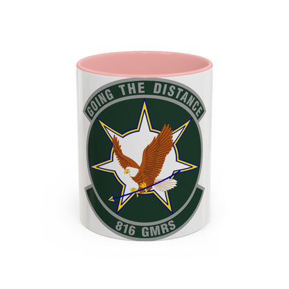 816th Global Mobility Readiness Squadron (U.S. Air Force) Accent Coffee Mug