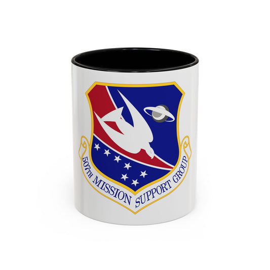 507th Mission Support Group (U.S. Air Force) Accent Coffee Mug