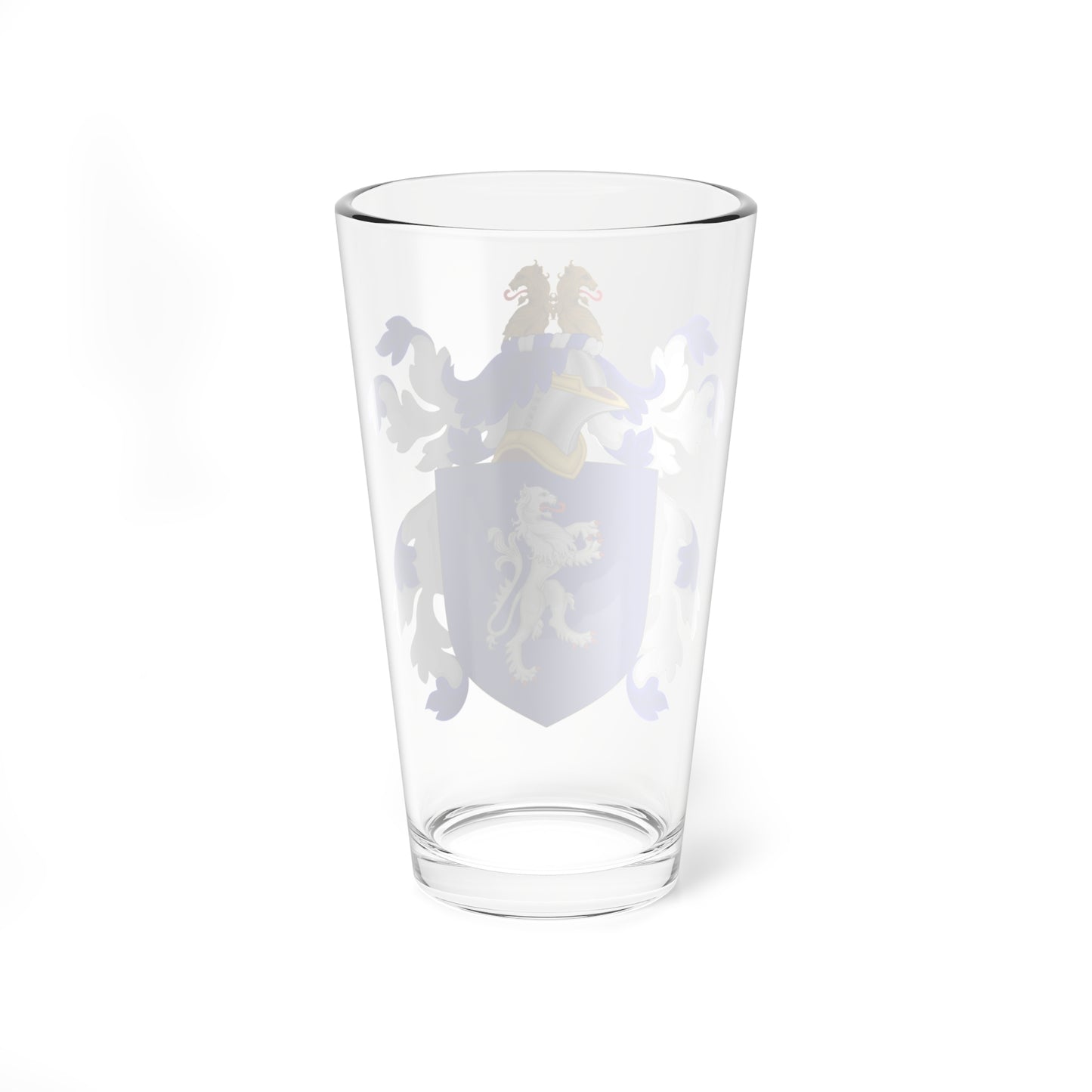 Coat of Arms of William Augustus Atlee (United States) (Coat of Arms) Pint Glass 16oz