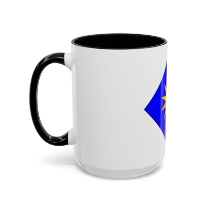 40th Infantry Division CSIB (U.S. Army) Accent Coffee Mug