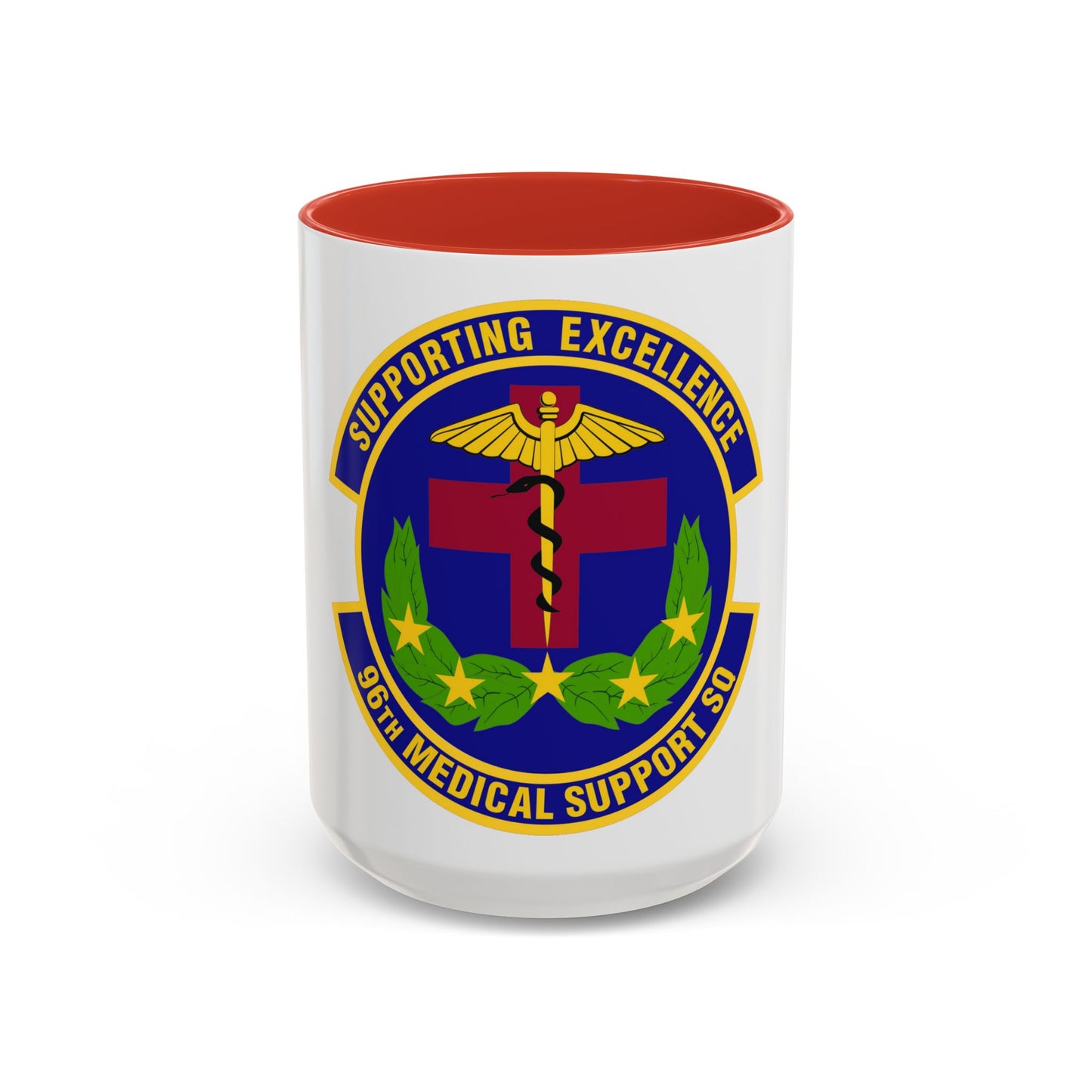 96th Medical Support Squadron (U.S. Air Force) Accent Coffee Mug