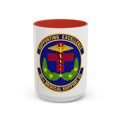 96th Medical Support Squadron (U.S. Air Force) Accent Coffee Mug