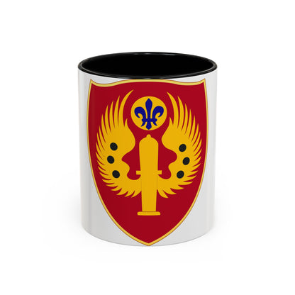 463rd Airborne Field Artillery Battalion (U.S. Army) Accent Coffee Mug