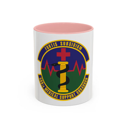 509th Medical Support Squadron (U.S. Air Force) Accent Coffee Mug