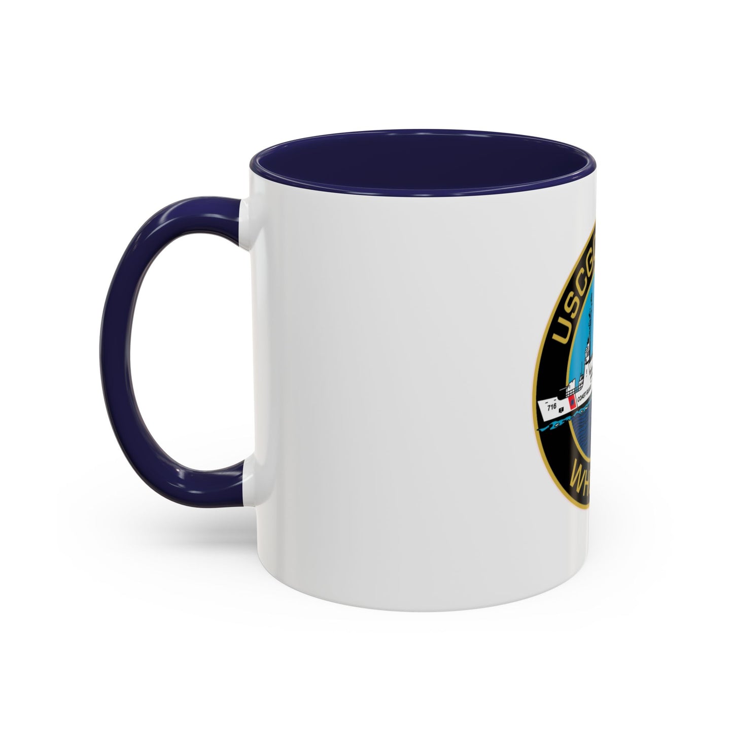 USCGC Dallas WHEC 716 2 (U.S. Coast Guard) Accent Coffee Mug
