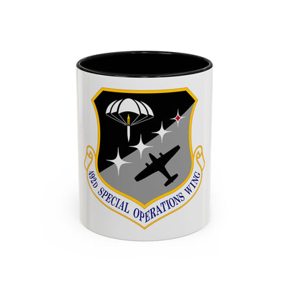 492 Special Operations Wing AFSOC (U.S. Air Force) Accent Coffee Mug