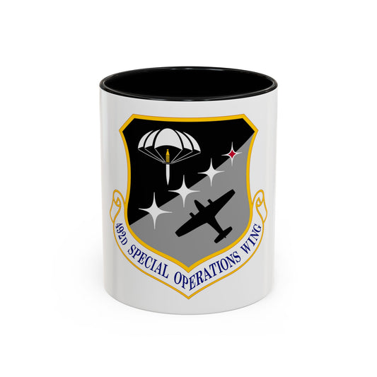492 Special Operations Wing AFSOC (U.S. Air Force) Accent Coffee Mug