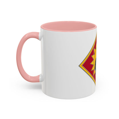 115th Field Artillery Brigade (U.S. Army) Accent Coffee Mug