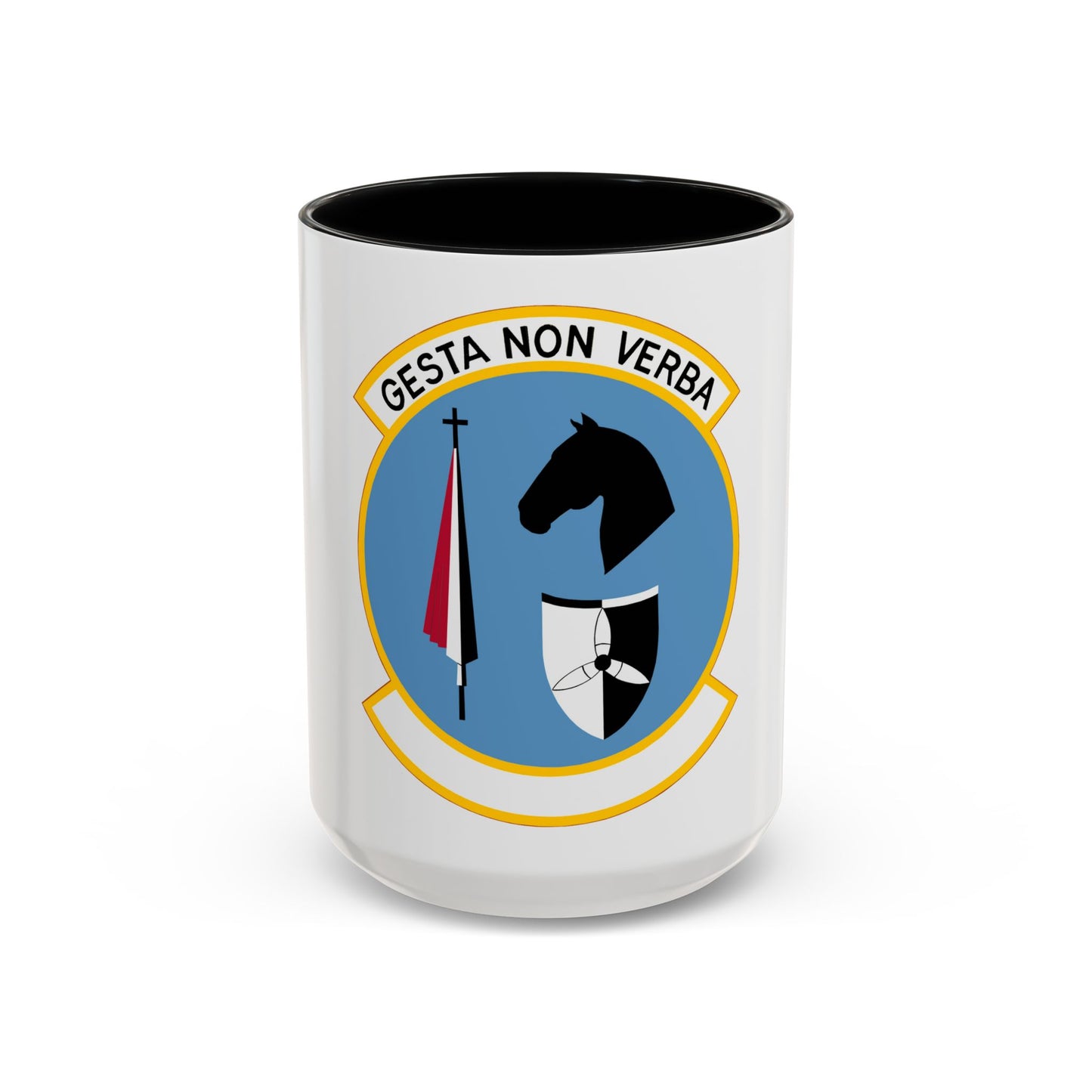 537 Airlift Squadron PACAF (U.S. Air Force) Accent Coffee Mug